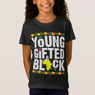 Geschenkte junge schwarze Dashiki-Afrikanische Sto T-Shirt