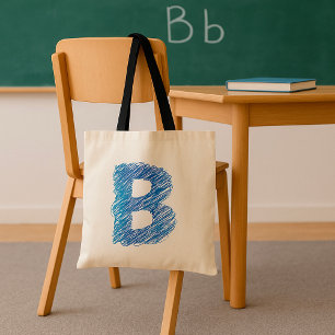 Geschenkter Brief B Tote Tasche
