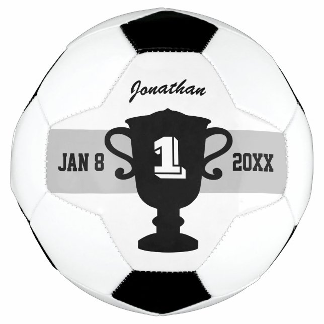 Geschenktes Trophäenfußballgeschenk für Kinder Fußball (Vorderseite)