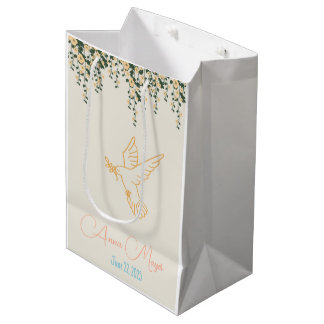 Geschenktür für Gäste Mittlere Geschenktüte