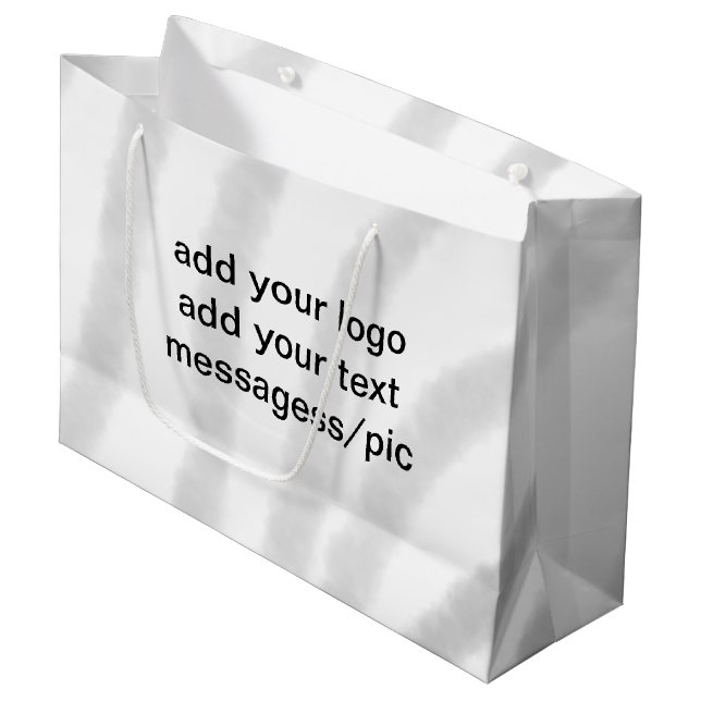 Geschenktüte (Vorderseite Schrägansicht)