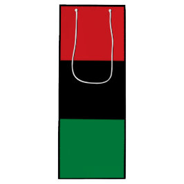 Geschenktüte aus Rot und Grün