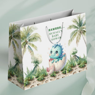 Geschenktüte Bald Schlüpfend Baby Dino Shower Deko