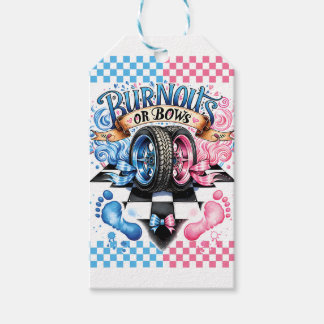 Geschenktüte für Geschlechtsenthüllungs-Baby-Party Geschenkanhänger