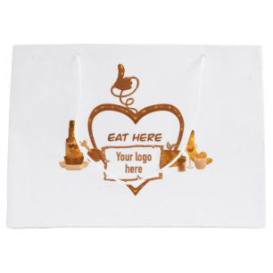 Geschenktüte für Restaurant 