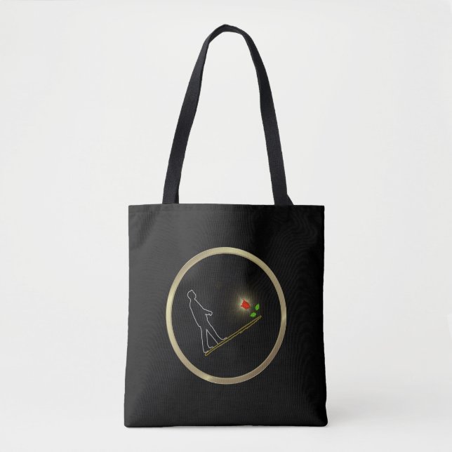 Geschenktüte Minimalkunst Tasche (Vorderseite)