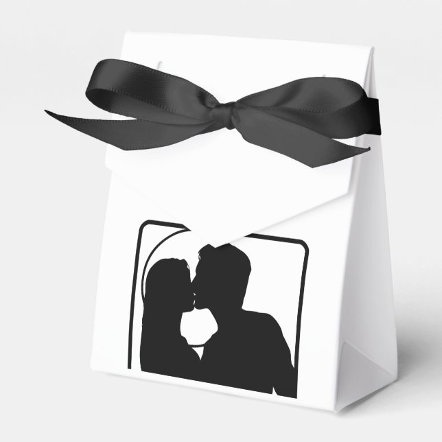 Geschenktüten für Hochzeitsfeiern - Gastgeschenk Geschenkschachtel (Vorderseite)