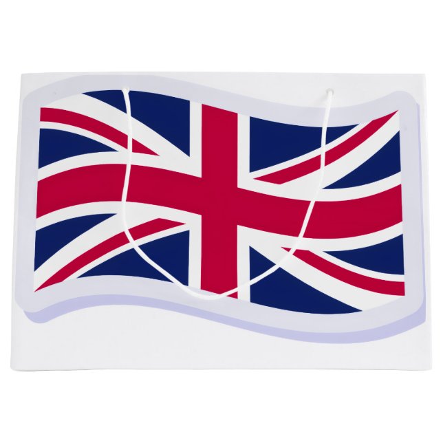 Geschenktüten mit Union Jack Design  Große Geschenktüte (Vorderseite)