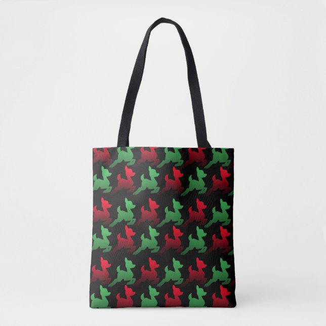 Geschenkverpackte Tragetasche Tasche (Vorderseite)