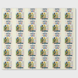 Geschenkverpackung für intelligente, neugierige Kö Geschenkpapier