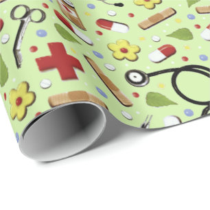 Geschenkverpackung für Krankenschwestern Geschenkpapier