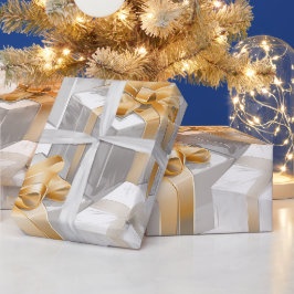 Geschenkverpackungspapier 'Golden Morning Gifts' Geschenkpapier