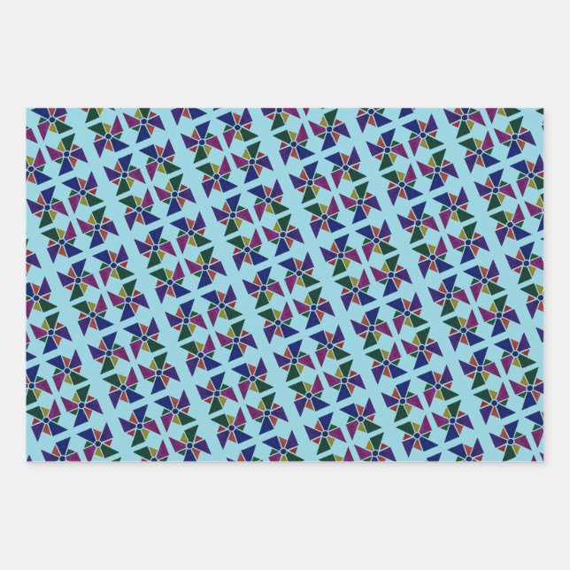 Geschenkwrap für Kinder Geschenkpapier Set (Vorderseite 2)