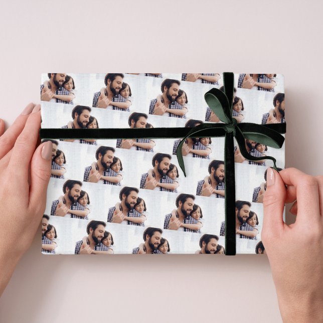 Geschenkwrap für personalisiertes Foto Geschenkpapier (Von Creator hochgeladen)