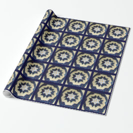 Geschenkwrap - Muster der gequilten Star-Blume Geschenkpapier