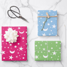 Geschenkwrap - nächtlicher Himmel
