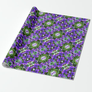 Geschenkwrap Roll Woodland Violets Geschenkpapier