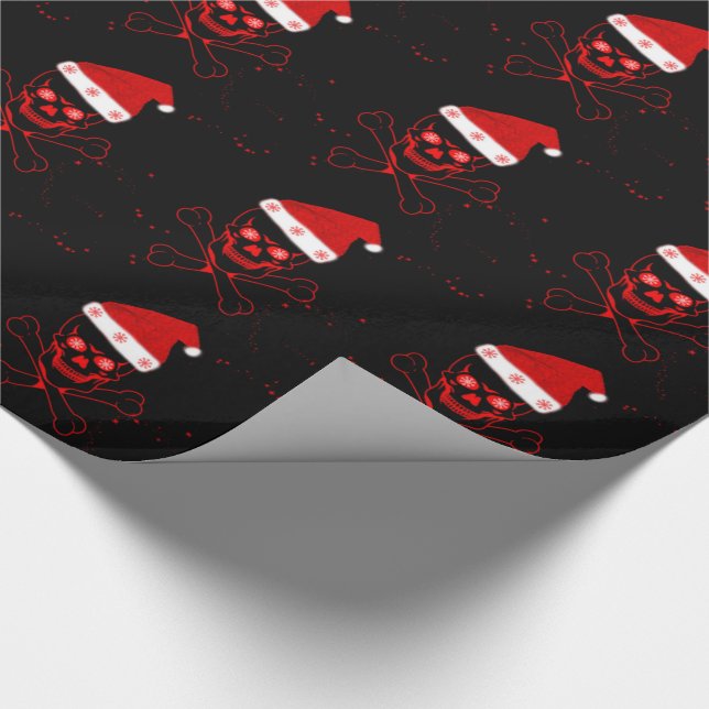 Geschenkwrap/Skulls Geschenkpapier (Ecke)