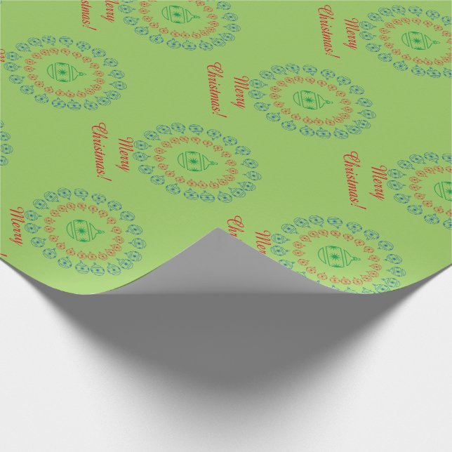 Geschenkwrap - Weihnachtsdekorationen Geschenkpapier (Ecke)