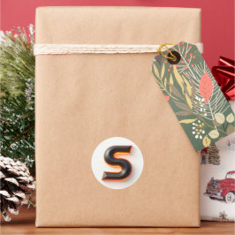 Geschenkwrapping Runder Aufkleber