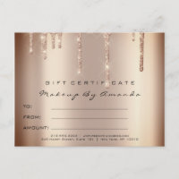 Geschenkzertifikat Lashes Erweiterung Makeup Skinn