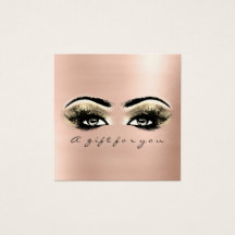 Geschenkzertifikat Rose Blush Lashes Makeup Artist