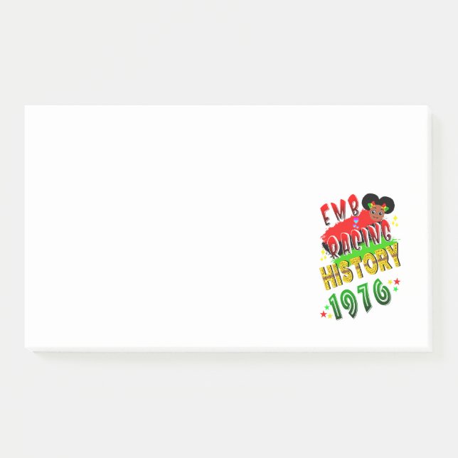 Geschichte 1976 post-it klebezettel (Vorderseite)