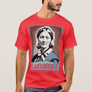 Geschichte der Frauen Monat Krankenschwester Flore T-Shirt