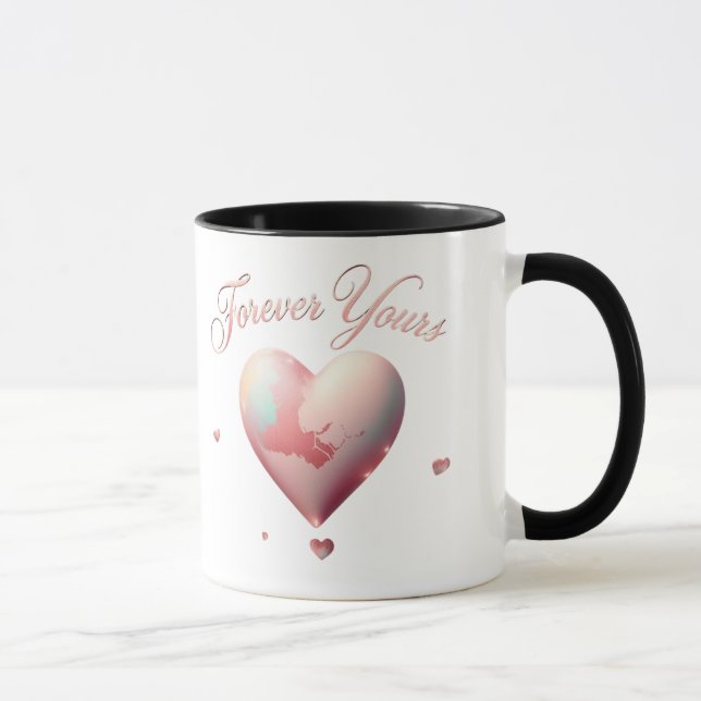 "Geschichte der geerbten Liebe" Tasse (Rechts)