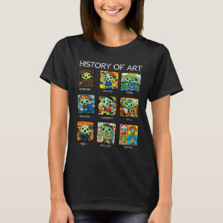 Geschichte der Kunst Zombie Parodie T-Shirt