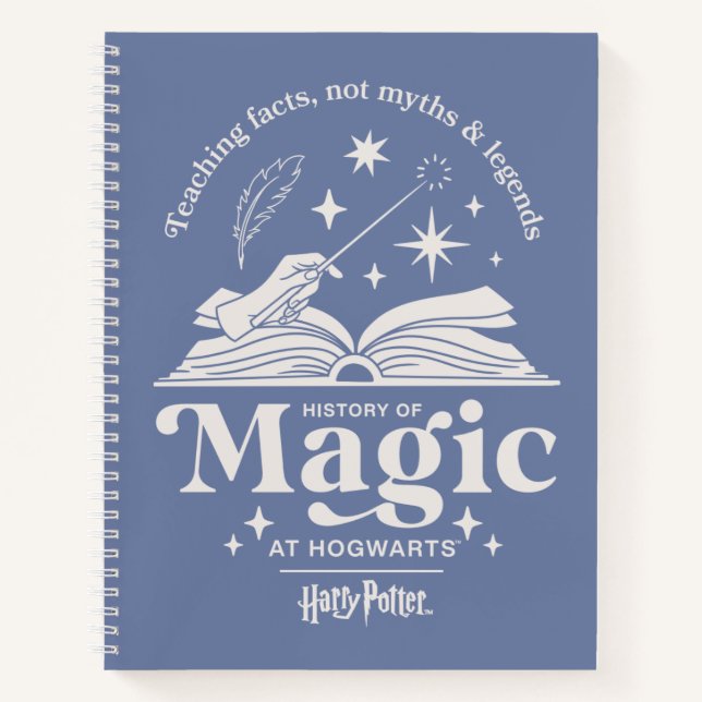 Geschichte der Magie bei HOGWARTS™ Notizbuch (Vorderseite)