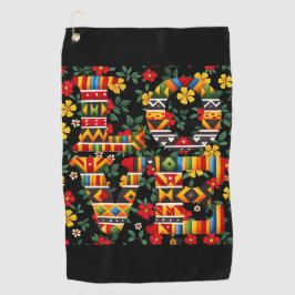 Geschichte der schwarzen Monate für Golfer Golfhandtuch