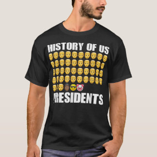 Geschichte der US-Präsidenten 46. Clown Präsident T-Shirt