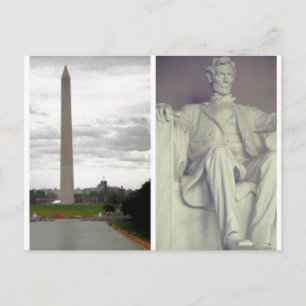 Geschichte der USA Postkarte