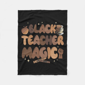 Geschichte des Schwarzen Lehrers Bildung Melanin A Fleecedecke