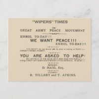 Geschichte, Facsimile-Header von Wipers Times 1917