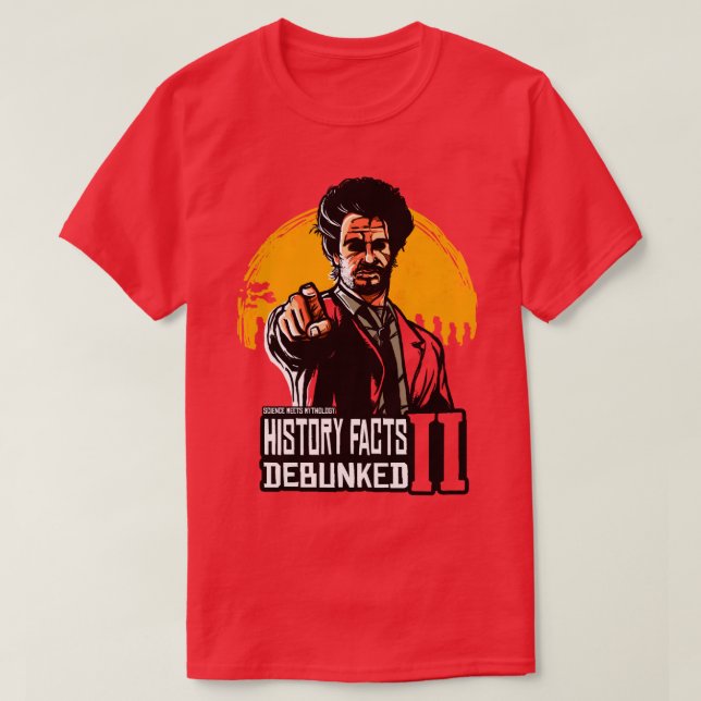 Geschichte Fakten T-Shirt (Design vorne)