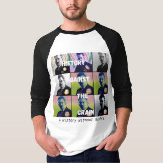 Geschichte gegen den T - Shirt von Getreide