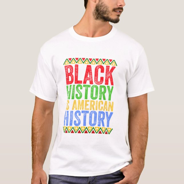 Geschichte ist amerikanisch T-Shirt (Vorderseite)