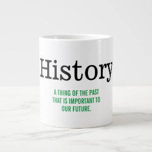 Geschichte Jumbo-Tasse