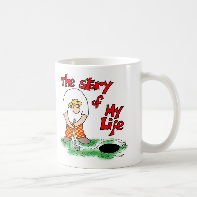 Geschichte meines Lebens Kaffeetasse (Rechts)