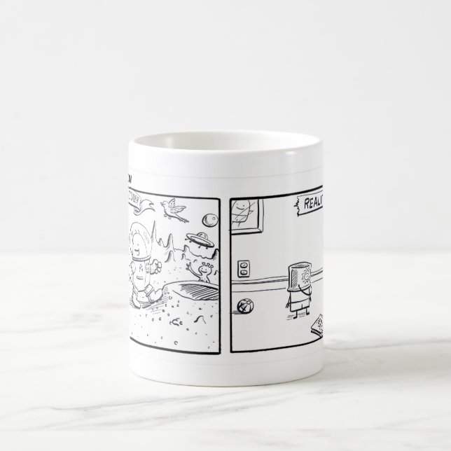 Geschichte Poot "der Fantasie" Comic-Tasse Kaffeetasse (Mittel)