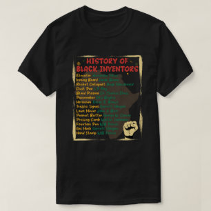 Geschichte schwarzer Erfinder und ihrer Erfindunge T-Shirt