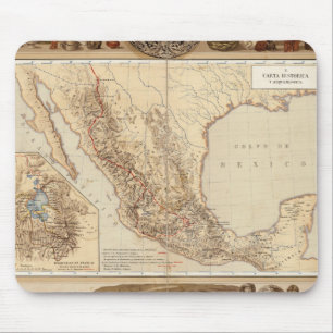 Geschichte und Architektur Mexikos Mousepad