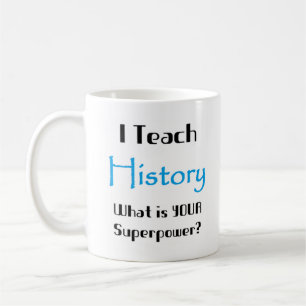 Geschichte unterrichten kaffeetasse