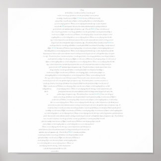 Geschichte von zwei Städten Poster