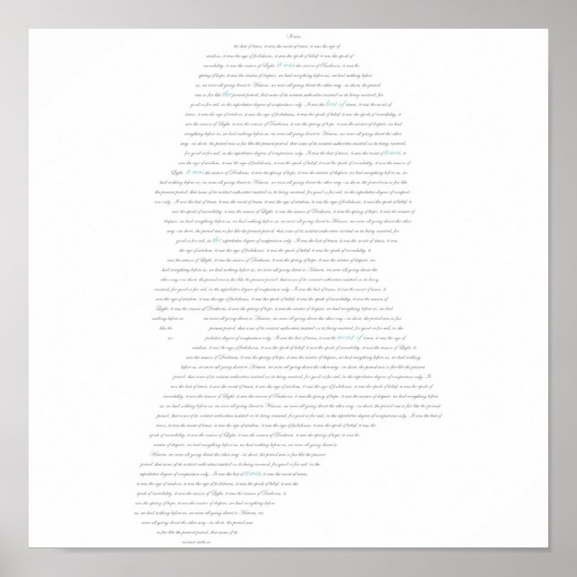 Geschichte von zwei Städten Poster (Vorne)