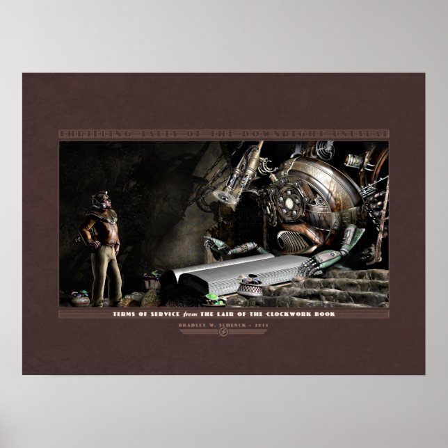 Geschichten: AGBs (24x18") Poster (Vorne)