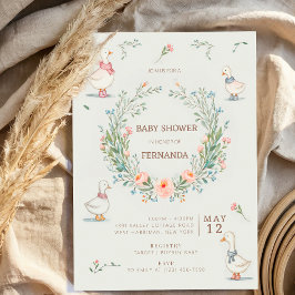 Geschichten Duck Baby Shower Beatrix Potter Einladung