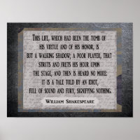 Geschichten, erzählt von Idiot — Art Print — Shake